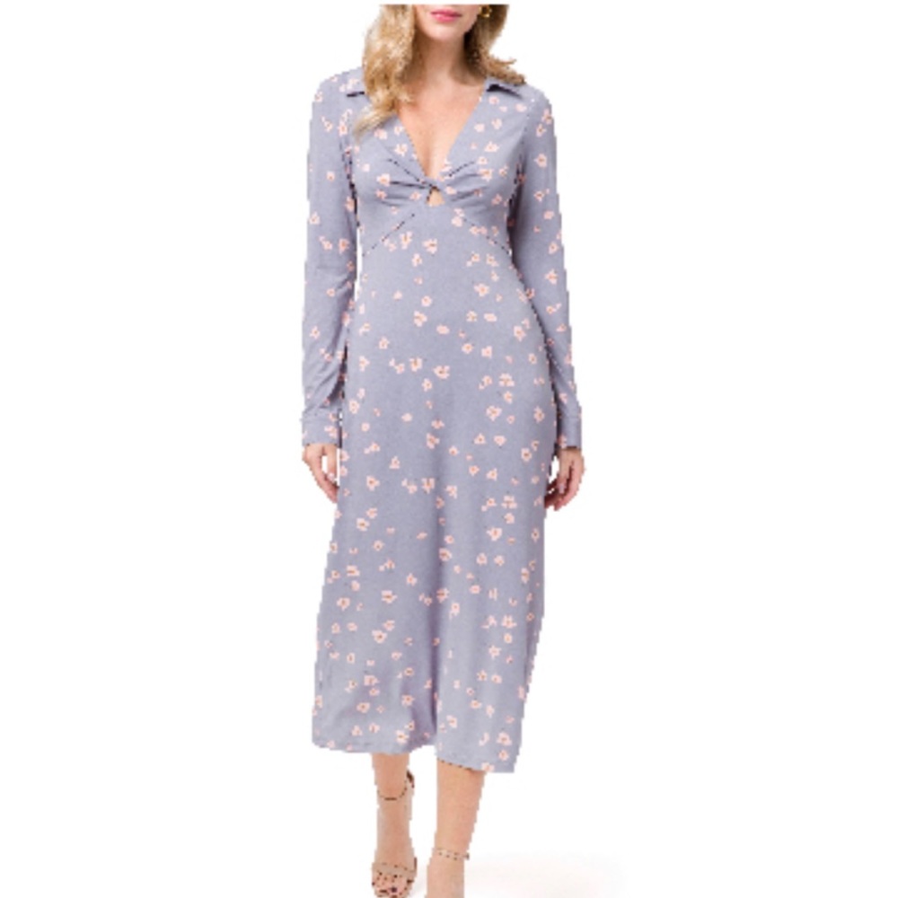 Floral midi dress